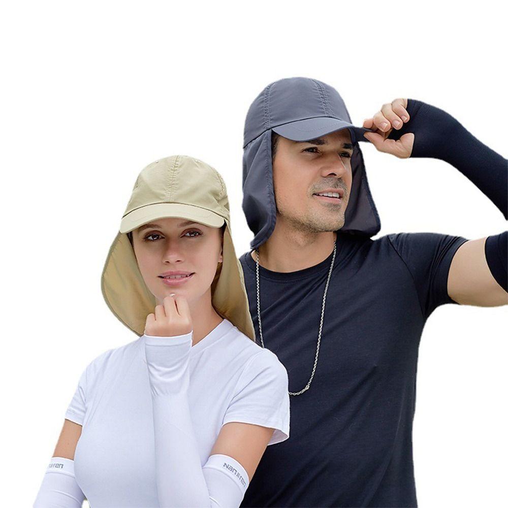 Face Neck Protection Flap Travelling Fishing Hat Breathable Fisherman Hats Outdoor Hiking