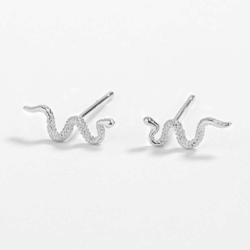 

Креативные серьги-гвоздики с цирконом в форме змеи S925, серебряные серьги для женщин, оригинальные оригинальные аутентичные ювелирные изделия из стерлингового серебра из стерлингового серебра, ювелирные изделия из стерлингового серебра серебряный