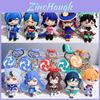 Charming Genshin Impact Keychain Silicone Accessories Perfect Birthday Gifts