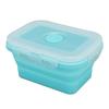 Collapsible Silicone Food Storage Container High Temperature Resistant Microwave Safe Lunch Box Environmental Friendly