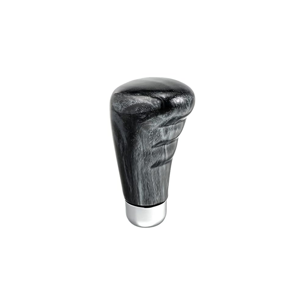 JET INOUE Gang Grip Knob Black Wood Grain 100L with 12x1.25 and 10x1.25 Adapters