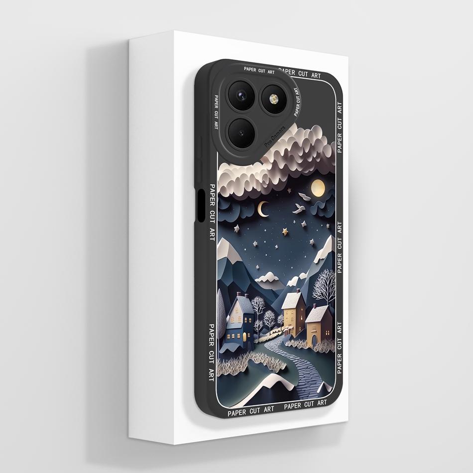 Case For Tecno Pova 7 Pro / 7 Ultra / 7 Neo Cool Bear Soft Liquid Silicone Phone Shell For Tecno Pova7 4G 5G Durable Back Cover
