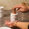 Gold Plated Ceramic Mouthwash Cup Soap Dish Lotion Bottle Home Bathroom Accessories Delicate Shampoo Moisture Bottling Soap Dish