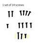 14 bottom cover screws, suitable for TUF Dash F15 FX516 FX516PC FX516PE FX516PR FX516PM laptop
