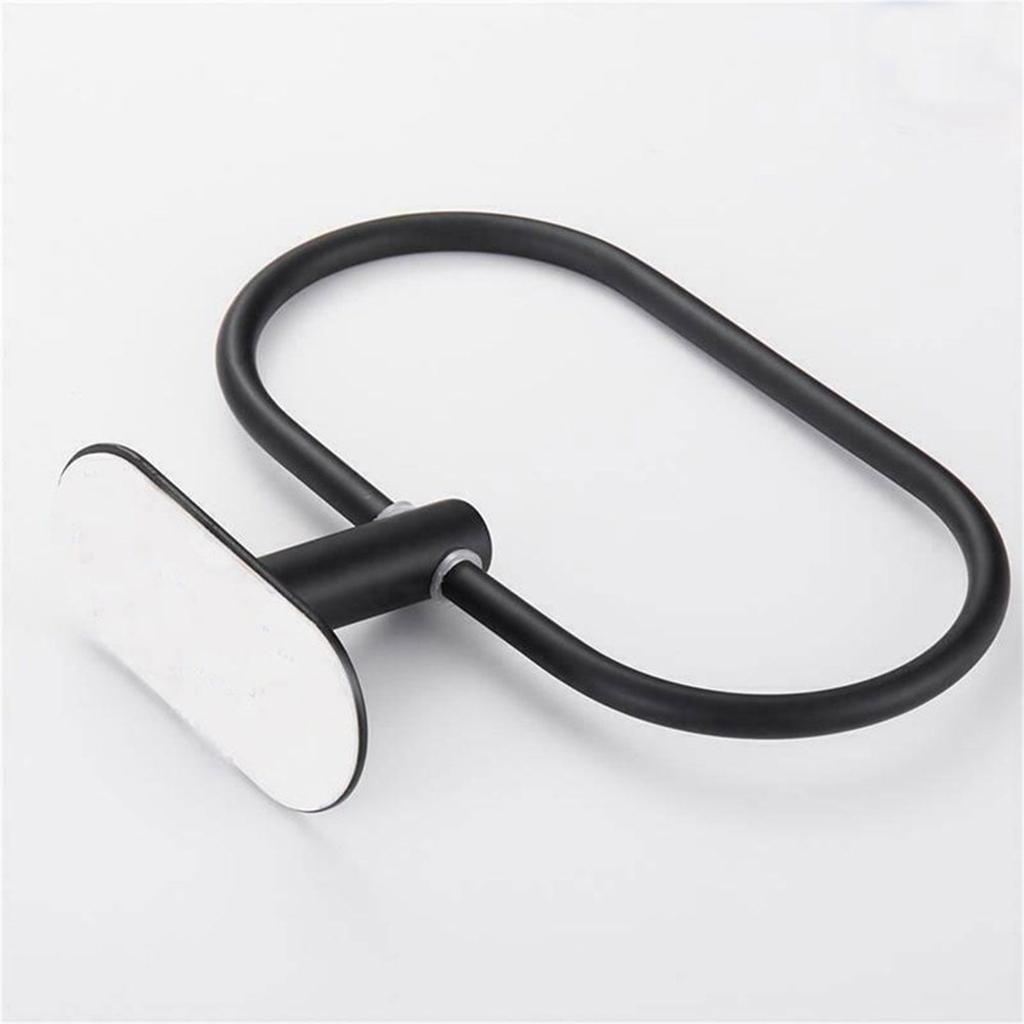 Self Adhesive Hand Towel Ring Stainless Steel Rustproof Bathroom Towel Holder Wall Mount Towel Rack