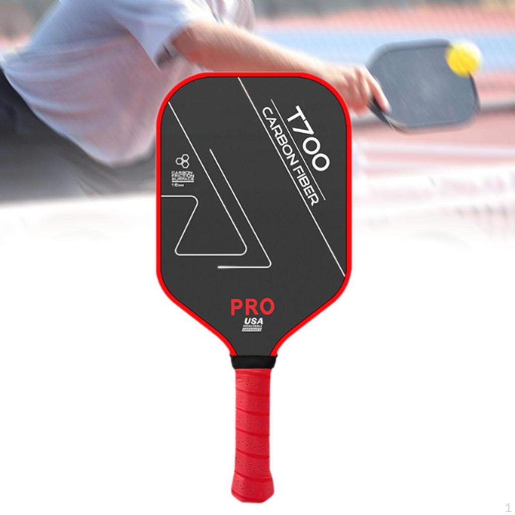 Pickleball Paddle 16mm Thick Racquet for Adults Beginner Practice Yellow