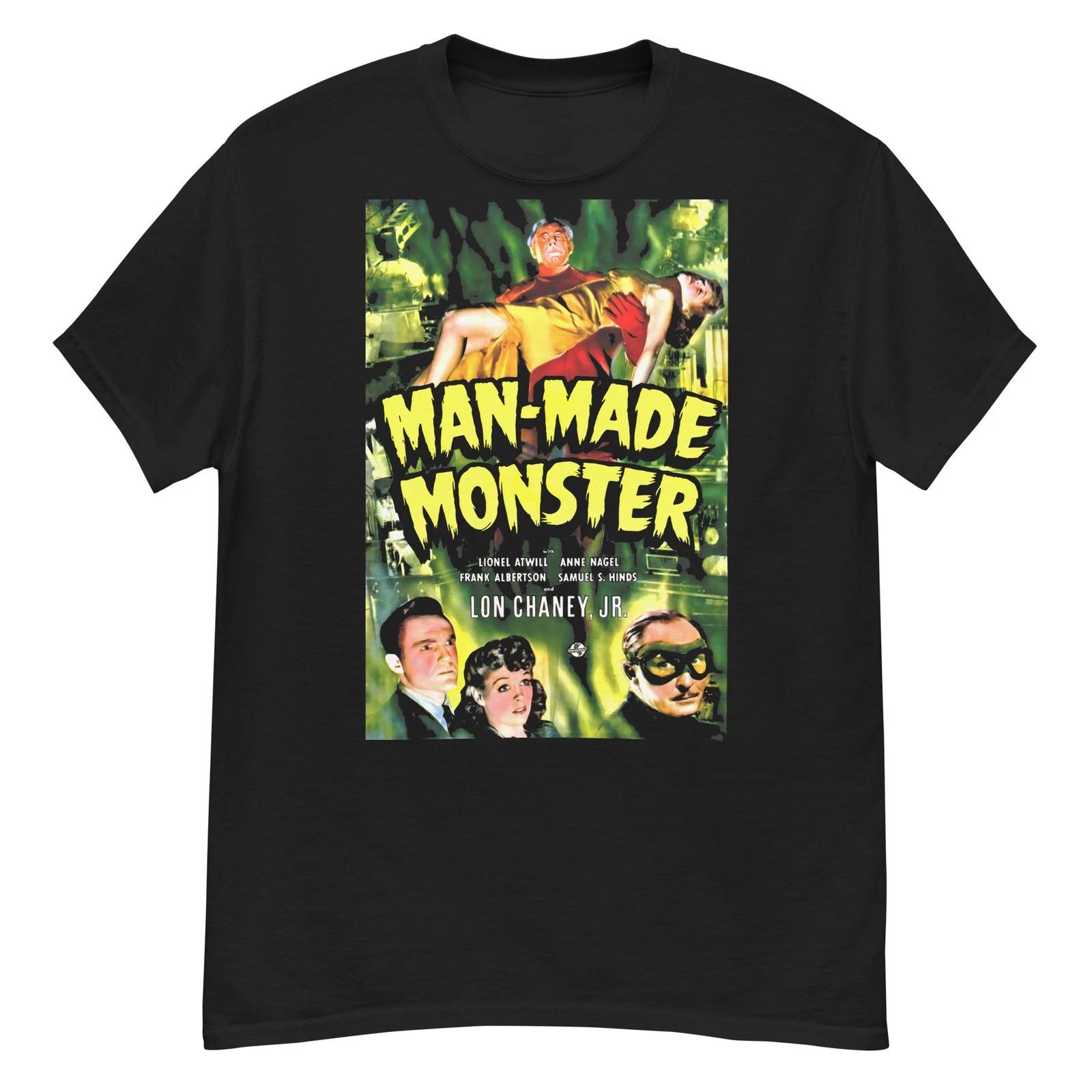Man Made Monster cult horror film fan art t-shirt S