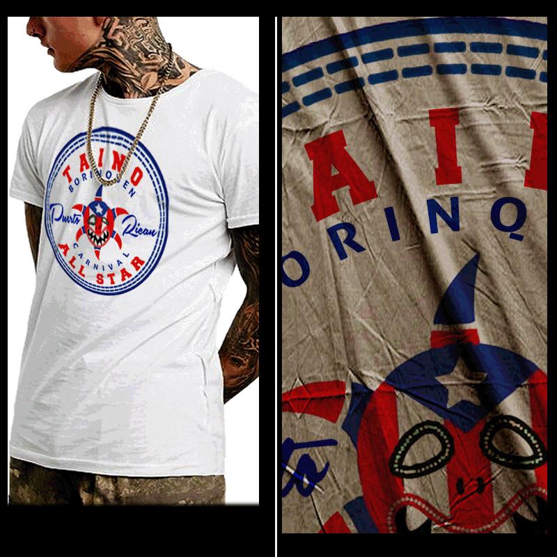 

Puerto Rico t-shirt Taino Boricua the Bronx NY Puerto Rican Parade Tradition tee L
