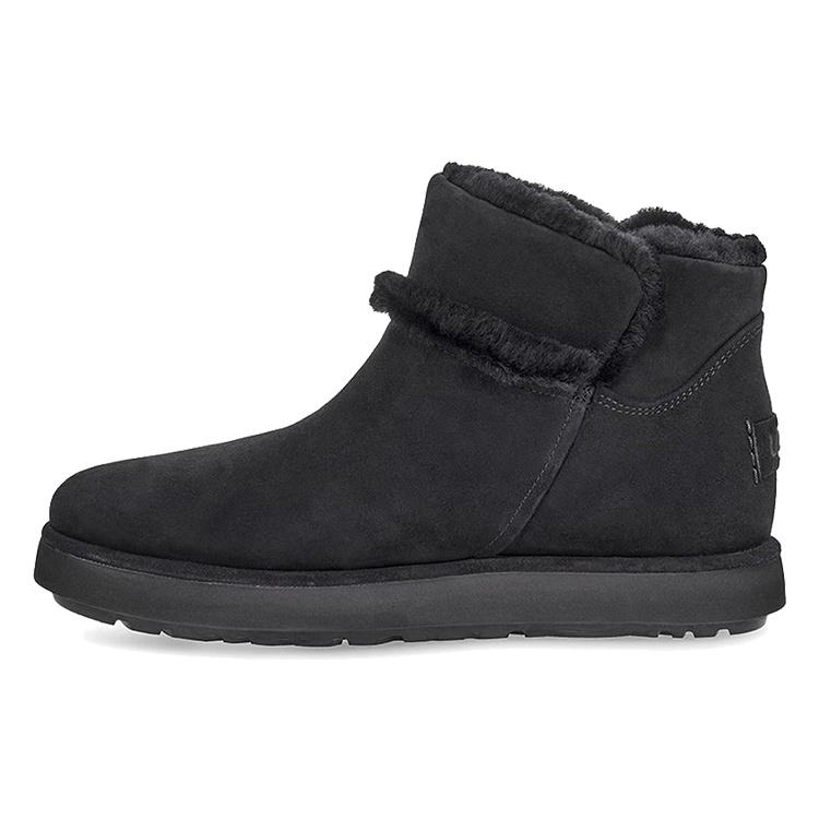 (WMNS) UGG Classic Mini Spill Seam Blvd Snow Boots Black Women s 1108145-BLK EU 36