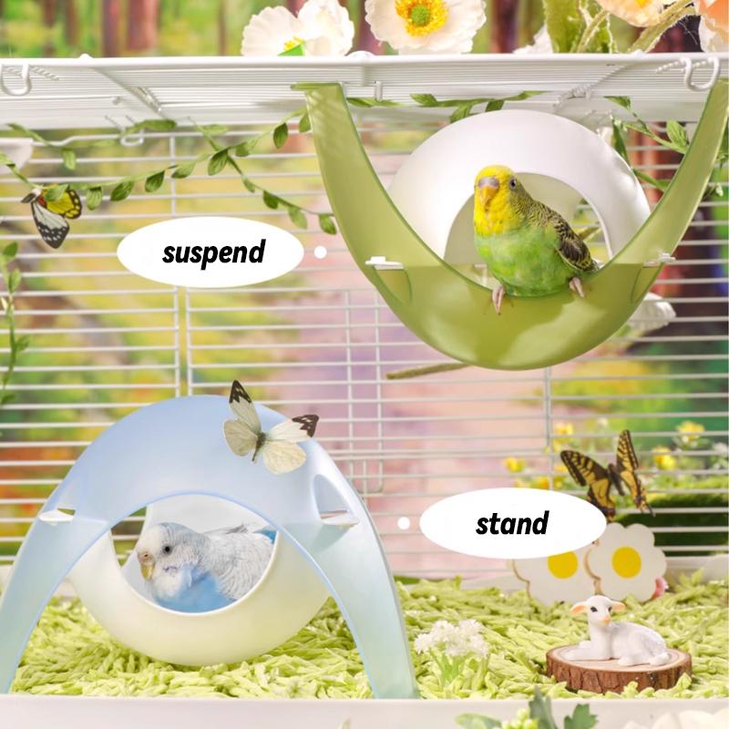 Parrot Hamster Spacer Capsule Nest Rest Sleeping House Nest Playing Sports Toys for Small Animals Golden Bear Hedgehog Rat Mouse