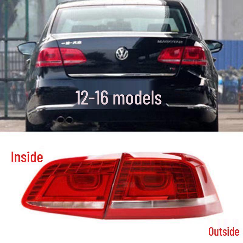 12-16 Magotan Model Rear Taillight Assembly - Brake & Turn Signal Light for Older Models