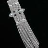 European Luxury Crystal Water Drop Tassel Bracelet Women’s Accessories