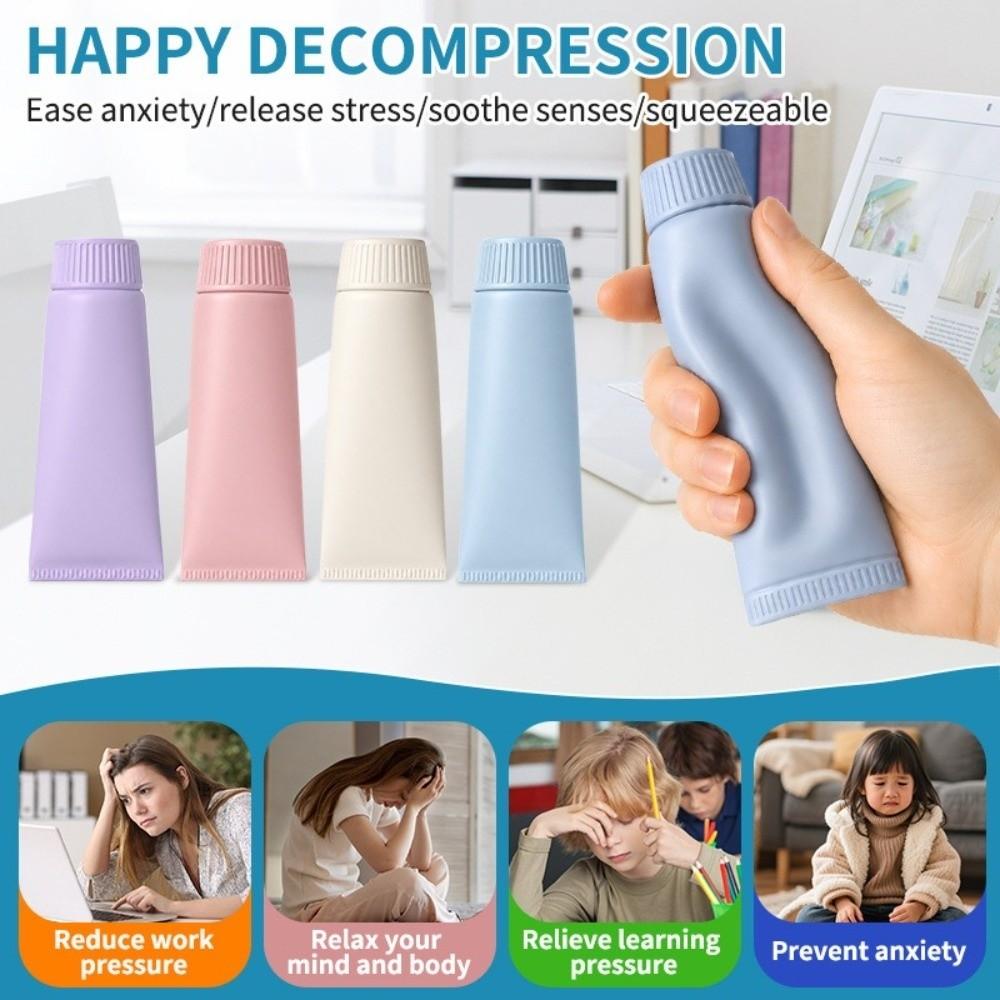 Soft Simulation Toothpaste Squishy Toy Slow Rising Simulation Toothpaste Fidget Toy  Kids Gifts