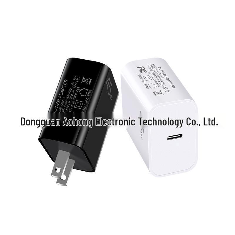 45W US Standard Type-C Fast Charger, FCC & CE Certified