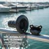 Deck Fill with Tethered Cap Waterproof Chain Flush for RVs