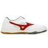 Mizuno School Indoor Durable Low-Top Badminton Shoes Unisex Shoes White Red 29KV13062