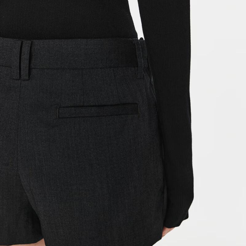 JNBY 2024 Autumn Women's Wool Blend Casual Shorts