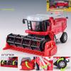 1/24 Alloy Combined Wheat Harvester Model Agricultural Tractor Vehicle Sound and Light Suitable for Collection Kids Toys