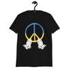 Pray For Ukrainian Peace Flag Vintage Ukraine Support Lover T-Shirt