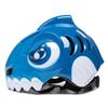 Children's bike helmet 52-56 cm - blue dinosaur