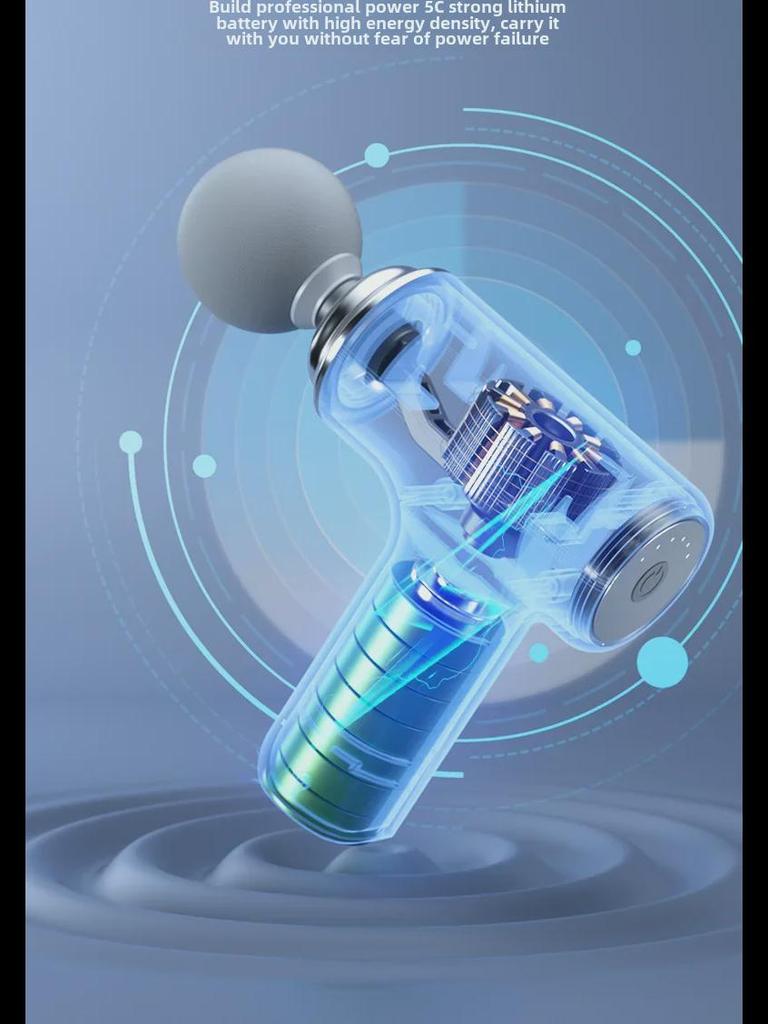 Mini Pro Fascia Gun: Electric Muscle Massager for Men & Women - Neck & Body Relaxation