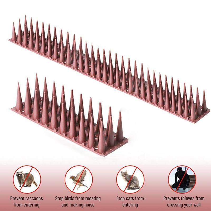 Bird Repellent Spikes Scare Pigeons Spike Anti-Bird Outdoor Bird Deterrent Spikes Gardening Supplies Garden Balcony Protection