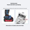 Industrial Tool Storage Belt Clip Hook Replacement Clip Belt Hook Set Complete Easy Installation for 18V 20V N268241