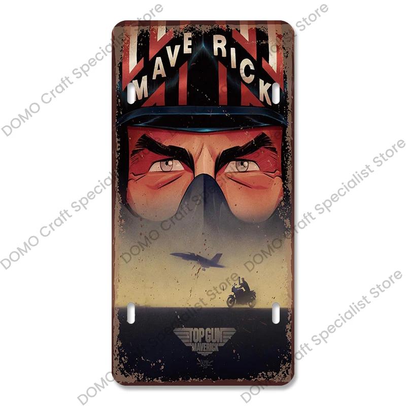 Air Races Metal Plate Tin Signs Retro Top Gun Airplane Metal Poster Garage Club Bar Home Wall Decoration 15x30cm