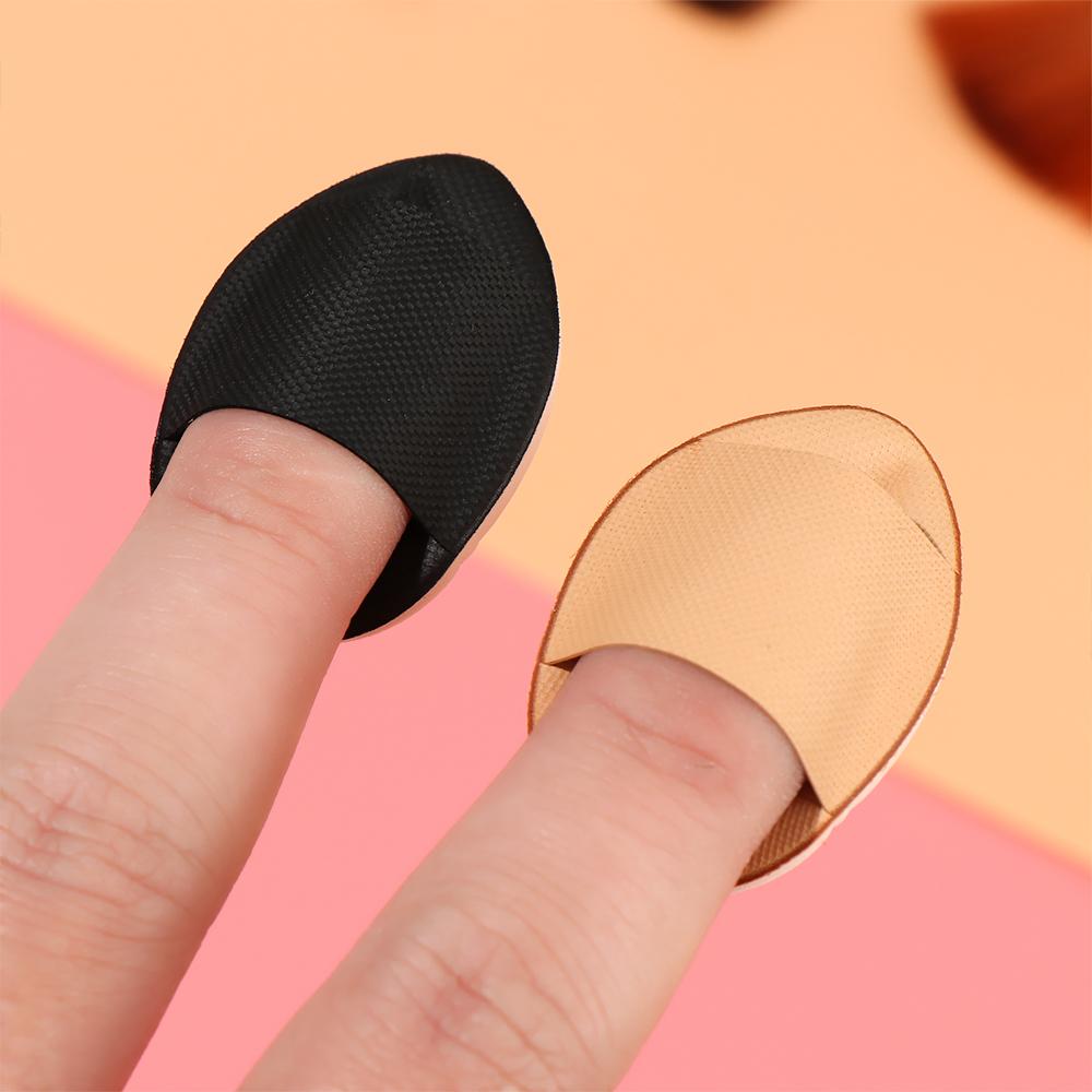 Non Latex Soft Finger Powder Puff Round Makeup Tool Mini Makeup Sponge