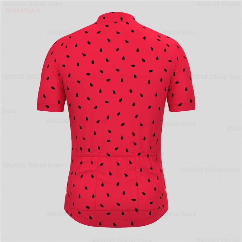 2026 Pánský cyklistický dresový set Melounové léto Krátký rukáv Prodyšný MTB Kolo Cyklistické oblečení Maillot Ropa Ciclismo Uniforma Oblek
