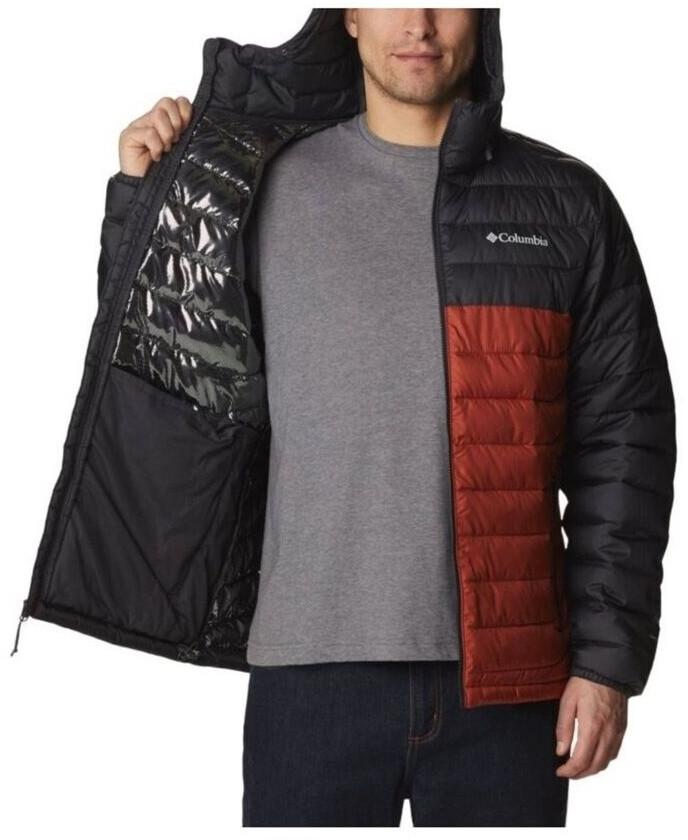 Куртка Columbia Powder Lite Hooded Jacket warp red/shark