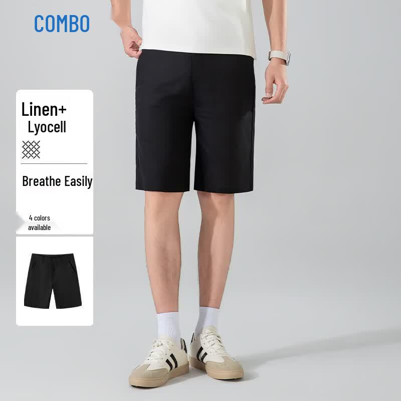 Kangbo Men s Lyocell-Linen Casual Summer Apparel 2XL