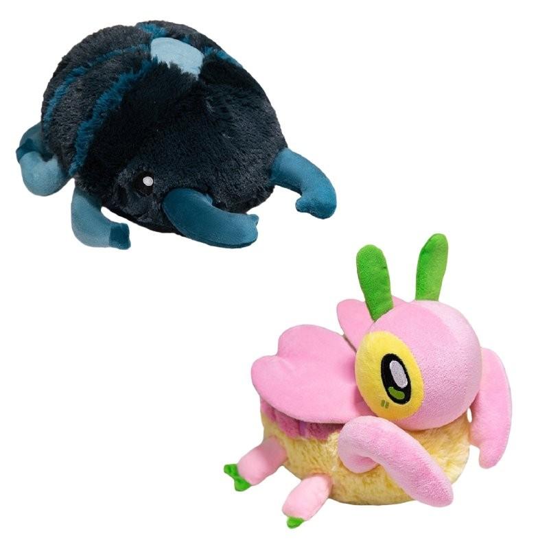 Adorable Insect Plush Toys Including Beetle Bee And Orchid Mantis Soft Stuffed Animals