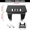 Direct Fit License Plate Mounting Bracket Part Number LC3Z17A385AB Replacement Parts For F250 F350 Models