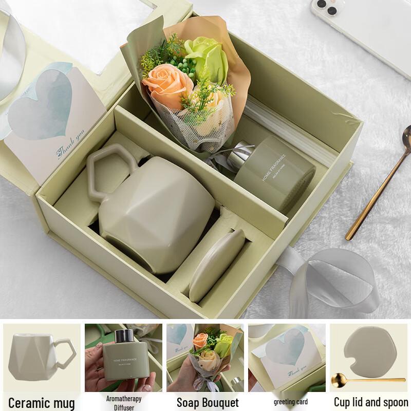 Cană de cafea WJ din ceramică cu design unic