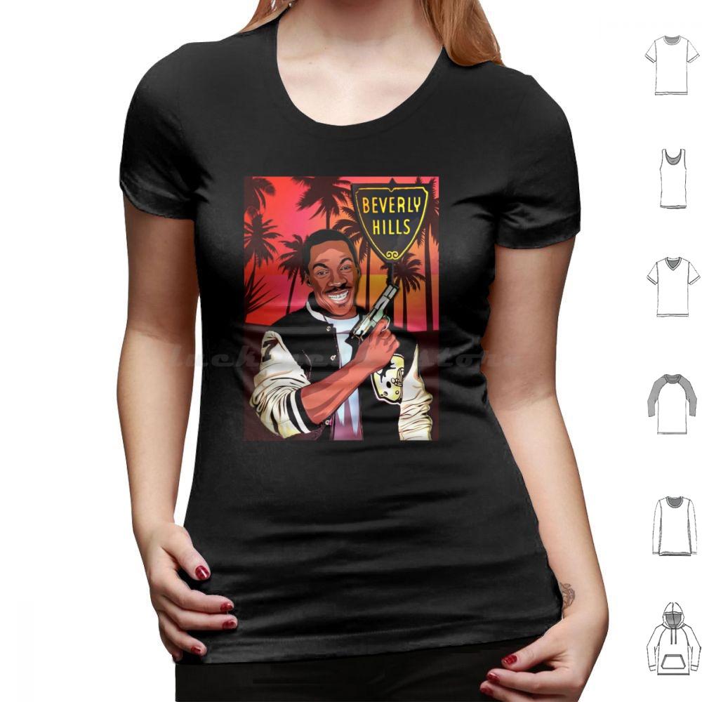 Beverly Hills Cop T Shirt Cotton Men Women DIY Print Beverly Hills Cop Eddie Murphy Comedy 80s 90s Film Movies Coming To