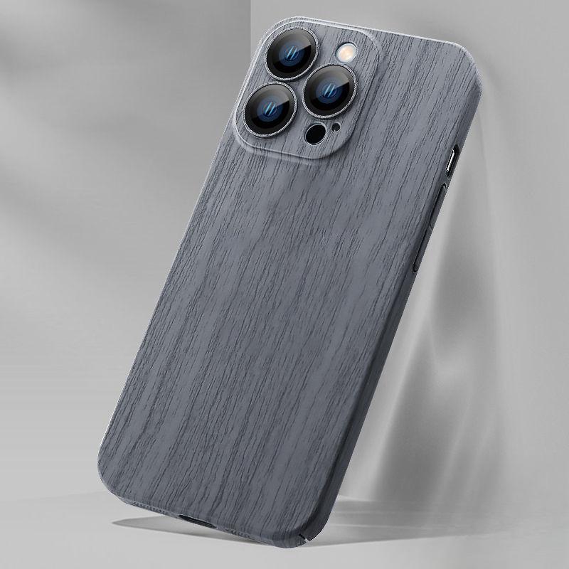 

Подходит для IPhone16, Чехол для телефона с текстурой дерева грецкого ореха, Магнитная зарядка, Полное покрытие IPhone 15proMax, 14 Противоударный защитный чехол iPhone12proMax