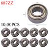 10-50pcs Ball Bearings Deep Groove Miniature Bearings For Skateboard Scooter 3D Printers Bearings 623ZZ 608ZZ 6900ZZ 687ZZ