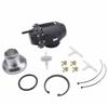 1x New SQV Turbo Blow Off Valve Aluminum With a 2.5" Flange Adaptor Black