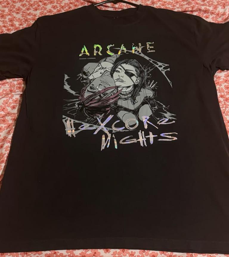 Arcane Hexcore Nights Caitvi T-Shirt Reprint Fullsize S-5Xl XXL