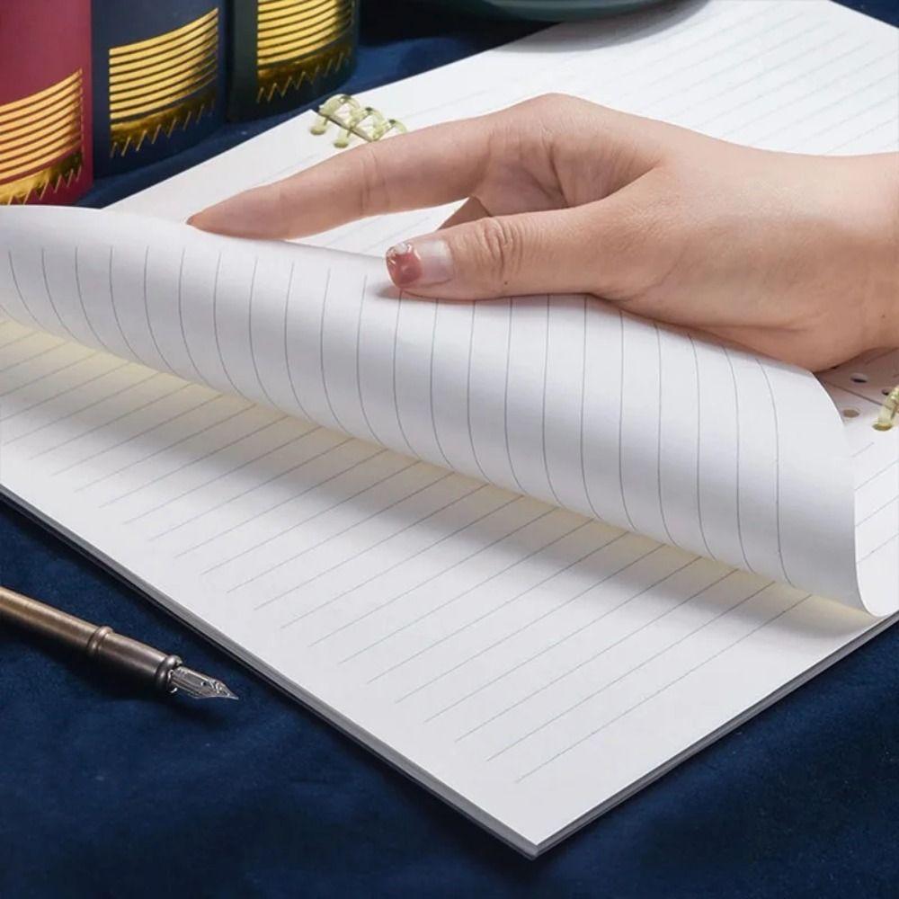 A5/B5/A4 Loose-leaf Book Thickening Cover Student Diary Notepad Filler Paper Notebook  Traveler