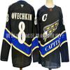Vintage Embroidered Ice Hockey Jersey Washington Capitals 8 43 Practice Uniform Men Women Adult Cotton Blend