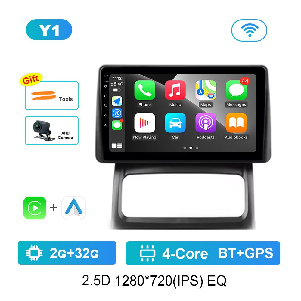 Car Video Multimedia Player DSP Stereo 9 Inch for Renault Clio 2 BB CB 2001 - 2012 Android System GPS Navi WiFi IPS Screen 4G BT