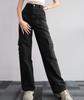 2023 Versatile Mid-Waist Casual Workwear Pants with 3D Pockets