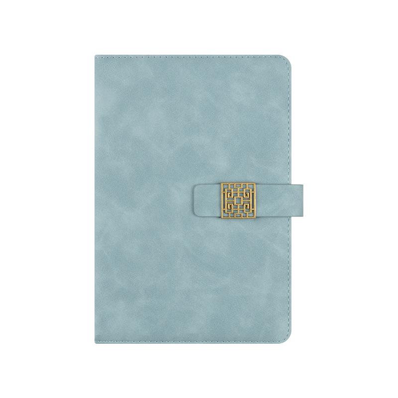 A5 Business Sheepskin Notebook Gift Set - High-End Custom Corporate Gifts A5
