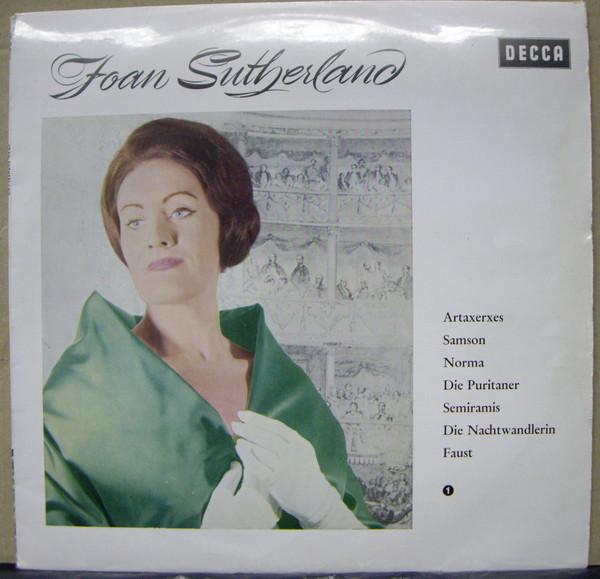 

LP Record JOAN SUTHERLAND Artaxerxes Samson Norma Die P SXL21018 DECCA Germany A Classical Used