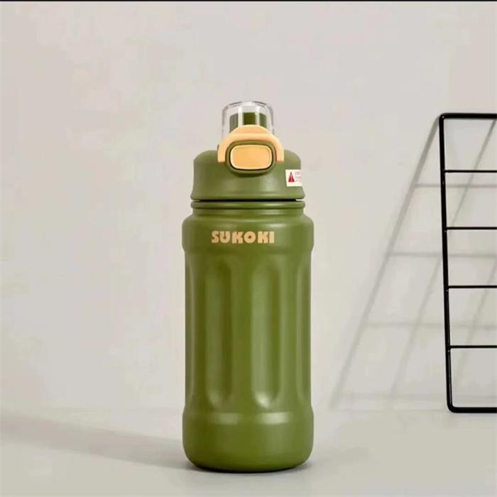 Outdoor Sports Bottle Fitness Cup Gift Customization Logo Large Capacity 316 Stainless Steel Vacuum Cup Portable With Handle