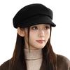 Bweeberry Beret Hat For Women Winter Fashion Windproof Warm Polyester Casual Style
