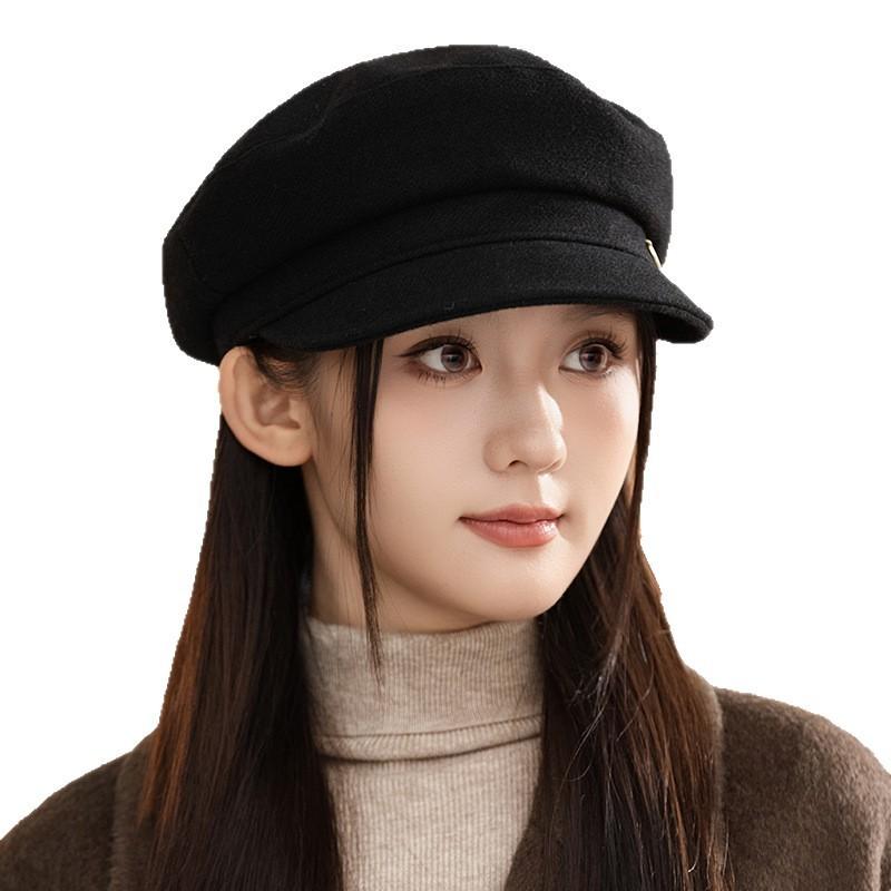 Bweeberry Beret Hat For Women Winter Fashion Windproof Warm Polyester Casual Style