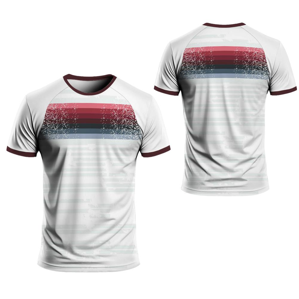Abbigliamento Palestra Uomo Estate Girocollo Asciugatura Rapida Maglietta Tennis Badminton Ping-Pong Abbigliamento Sportivo Corsa all'Aperto Fitness Magliette da Uomo